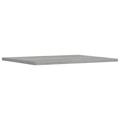Étagères murales 4 pcs sonoma gris 40x50x1,5 cm bois ingénierie