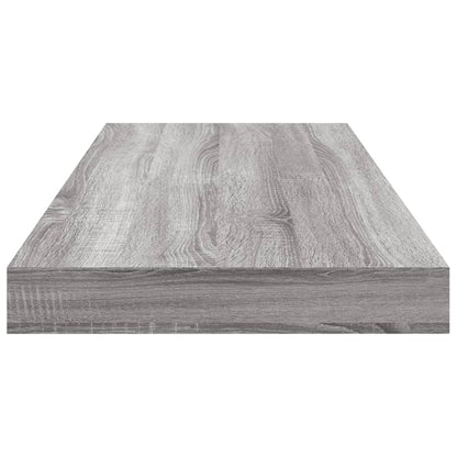 Étagères murales 4 pcs sonoma gris 60x10x1,5 cm bois ingénierie