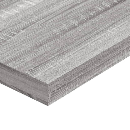 Étagères murales 4 pcs sonoma gris 60x10x1,5 cm bois ingénierie