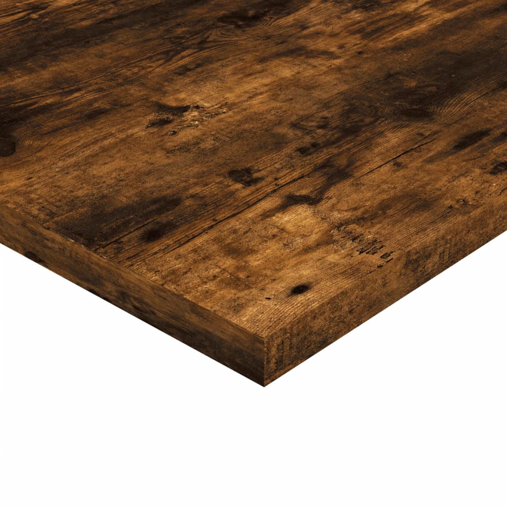 Étagères murales 4 pcs chêne fumé 60x30x1,5cm bois d'ingénierie