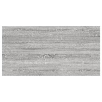 Étagères murales 4 pcs sonoma gris 60x30x1,5 cm bois ingénierie