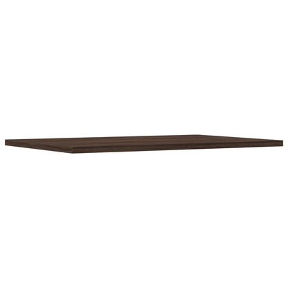Étagères murales 4 pcs chêne marron 60x40x1,5cm bois ingénierie