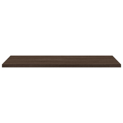 Étagères murales 4 pcs chêne marron 60x40x1,5cm bois ingénierie