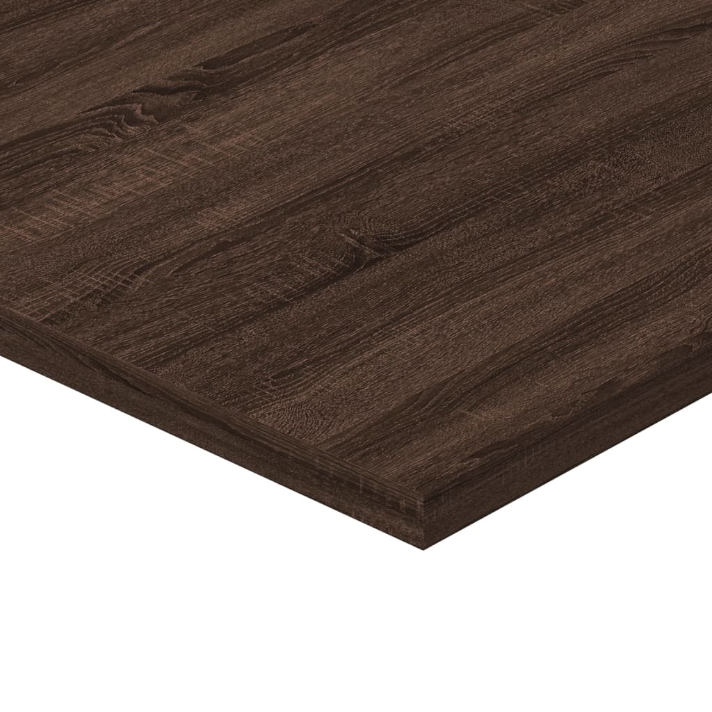 Étagères murales 4 pcs chêne marron 60x40x1,5cm bois ingénierie