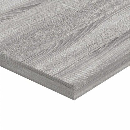 Étagères murales 4 pcs sonoma gris 80x50x1,5 cm bois ingénierie