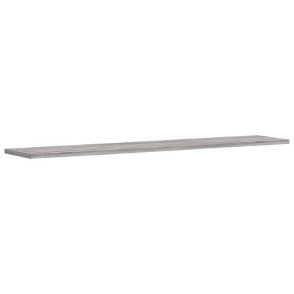 Étagères murales 4 pcs sonoma gris 100x20x1,5cm bois ingénierie