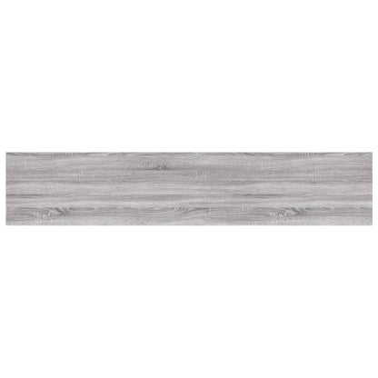 Étagères murales 4 pcs sonoma gris 100x20x1,5cm bois ingénierie