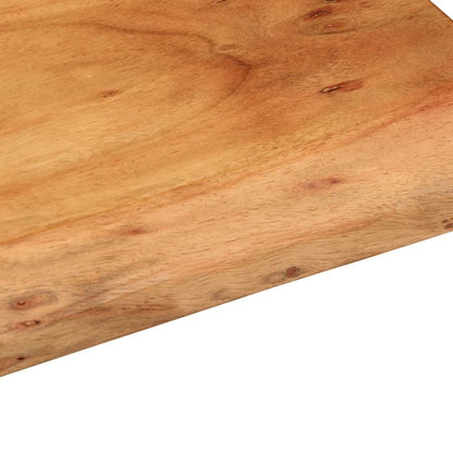 Étagères murales 2 pcs 30x20x3,5 cm bois massif d'acacia