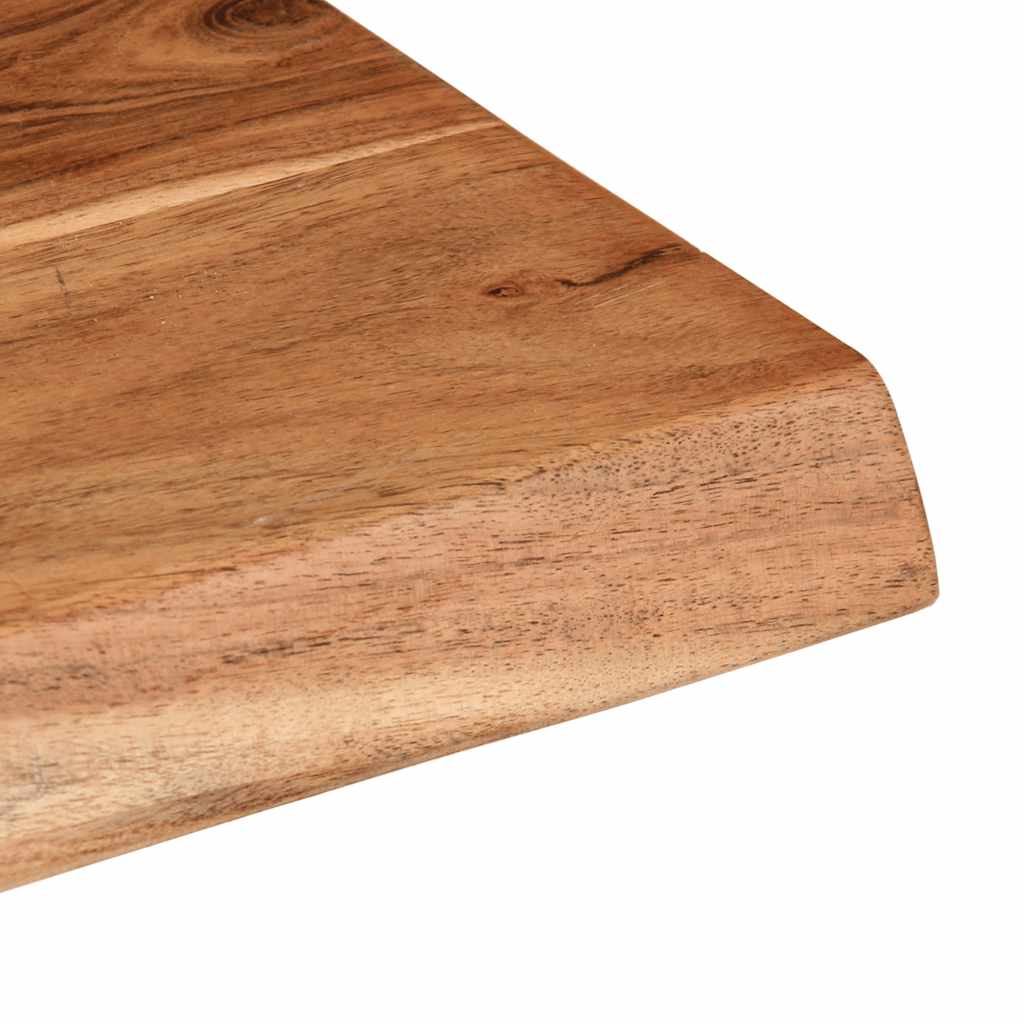 Étagères murales 2 pcs 60x20x3,5 cm bois massif d'acacia