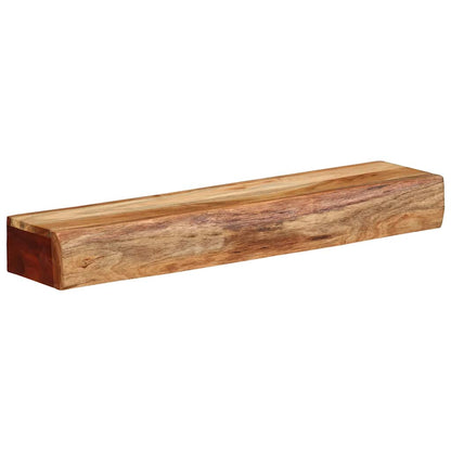 Étagères murales 2 pcs 60x17x8 cm bois massif d'acacia