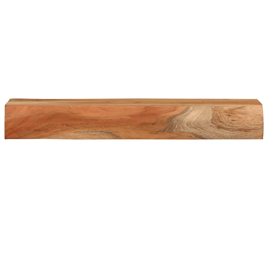 Étagères murales 2 pcs 60x17x8 cm bois massif d'acacia