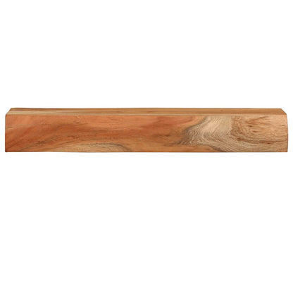 Étagères murales 2 pcs 60x17x8 cm bois massif d'acacia