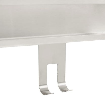 Support de douche suspendu acier inoxydable 304 brossé