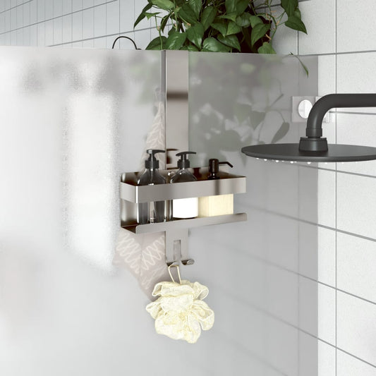 Support de douche suspendu acier inoxydable 304 brossé