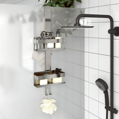 Support de douche suspendu acier inoxydable 304 brossé