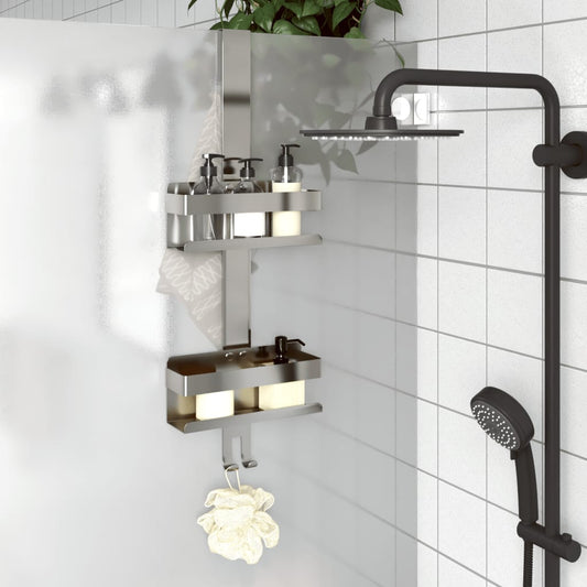 Support de douche suspendu acier inoxydable 304 brossé