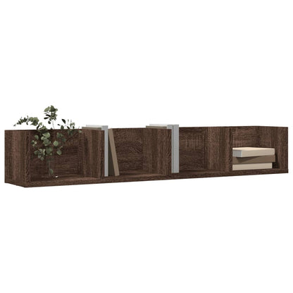 Armoire murale chêne marron 99x18x16,5 cm bois d'ingénierie