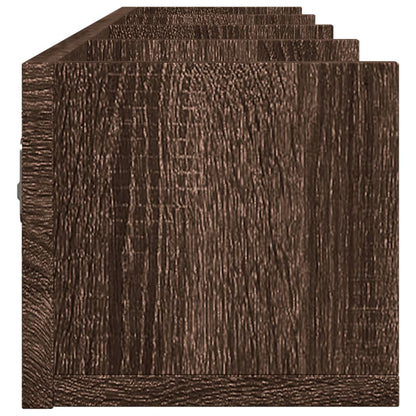 Armoire murale chêne marron 99x18x16,5 cm bois d'ingénierie