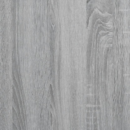 Table d'appoint Sonoma gris 50x30x50 cm Bois d'ingénierie