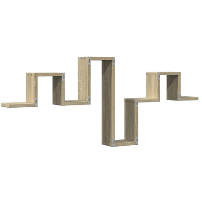 Étagère murale chêne sonoma 104,5x10x43 cm bois d'ingénierie