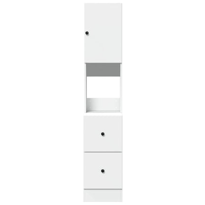 Mueble de cocina blanco 35x50x180 cm madera de ingeniería