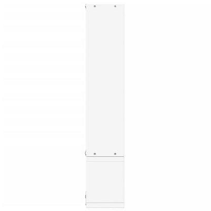 Étagère murale blanc 96x12x64 cm bois d’ingénierie