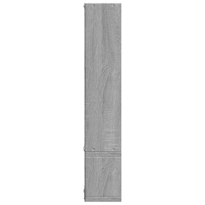 Étagère murale sonoma gris 96x12x64 cm bois d'ingénierie