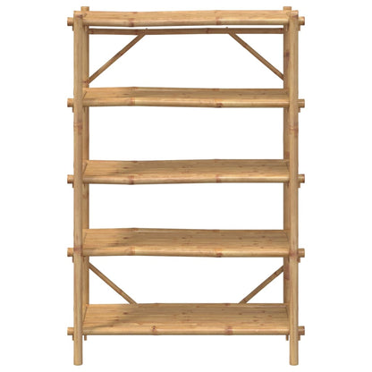 Étagère à 5 niveaux 100x40x150 cm bambou