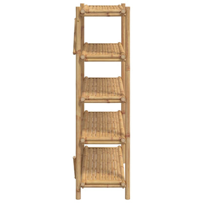Étagère à 5 niveaux 100x40x150 cm bambou