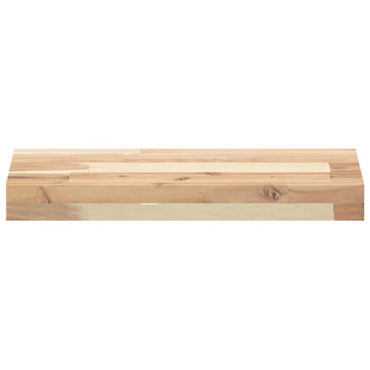 Étagère flottante 60x20x4 cm bois d'acacia massif non traité