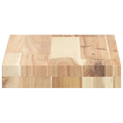 Étagère flottante 60x20x4 cm bois d'acacia massif non traité