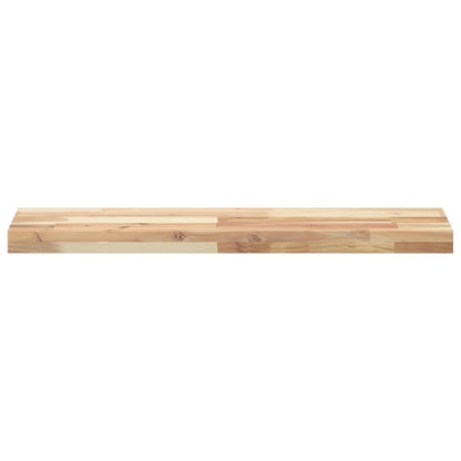 Étagère flottante 100x20x4 cm bois d'acacia massif non traité