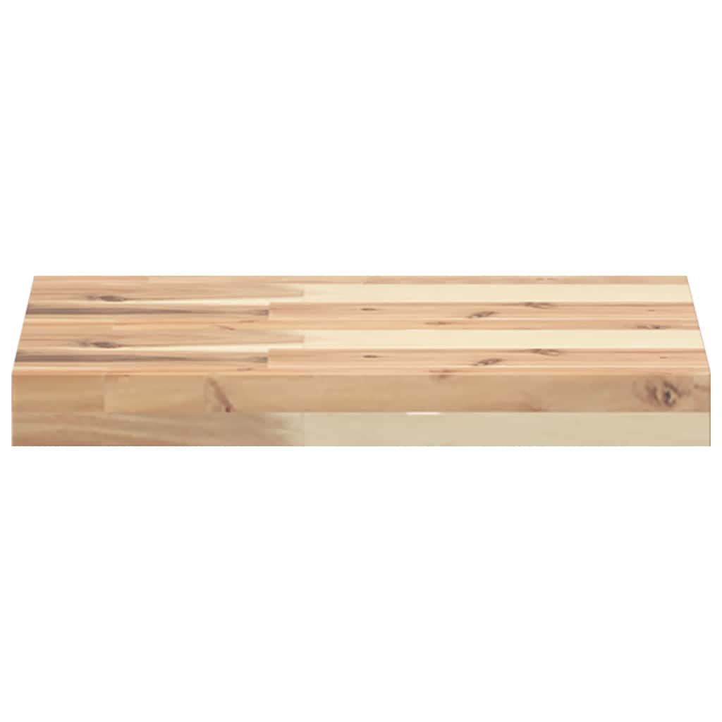 Étagère flottante 40x30x4 cm bois d'acacia massif non traité