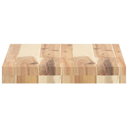 Étagère flottante 40x30x4 cm bois d'acacia massif non traité
