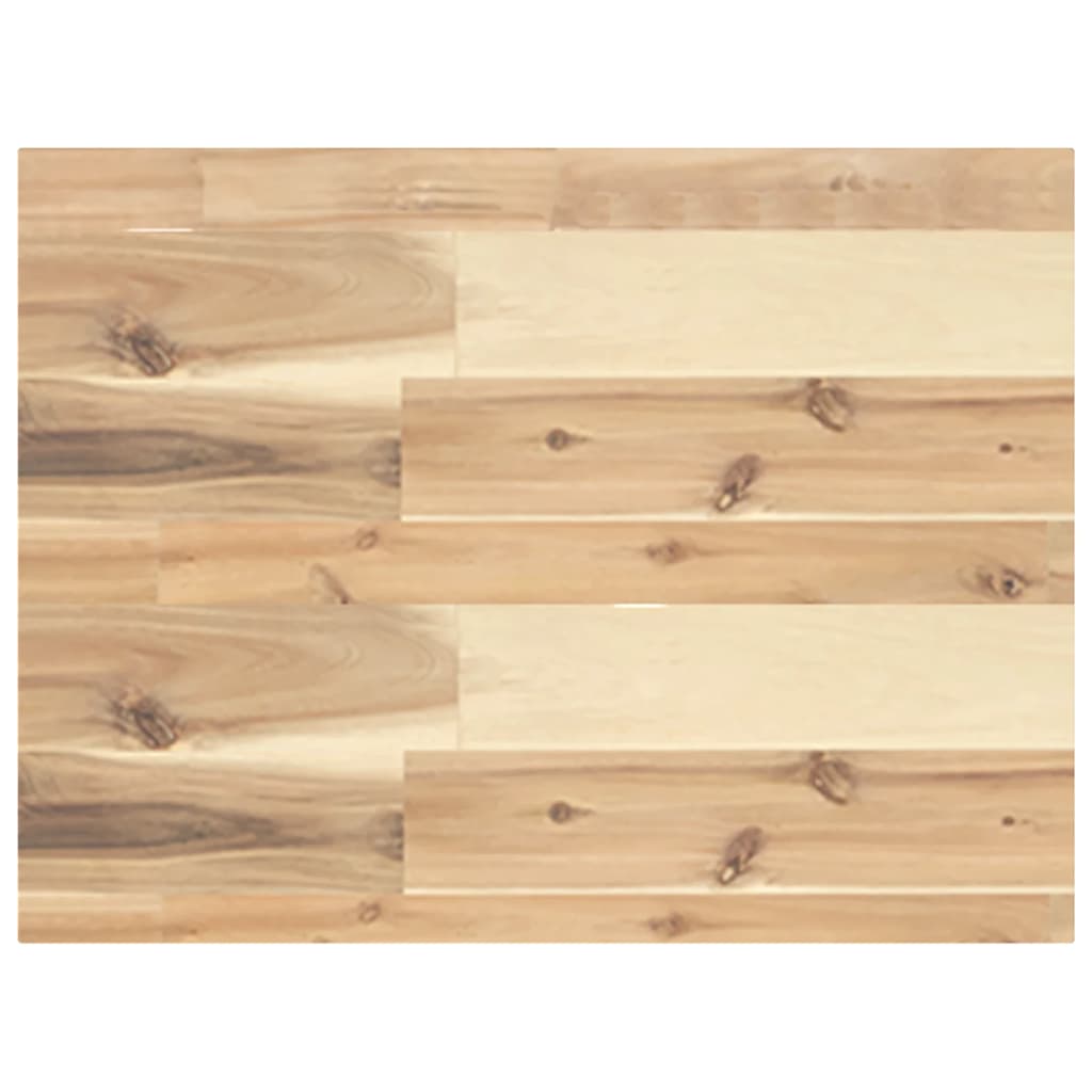 Étagères flottantes 2 pcs 40x30x4 cm acacia massif non traité