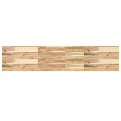 Étagère flottante 120x30x4 cm bois d'acacia massif non traité