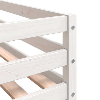 Lit superposé sans matelas 80x200 cm bois de pin massif