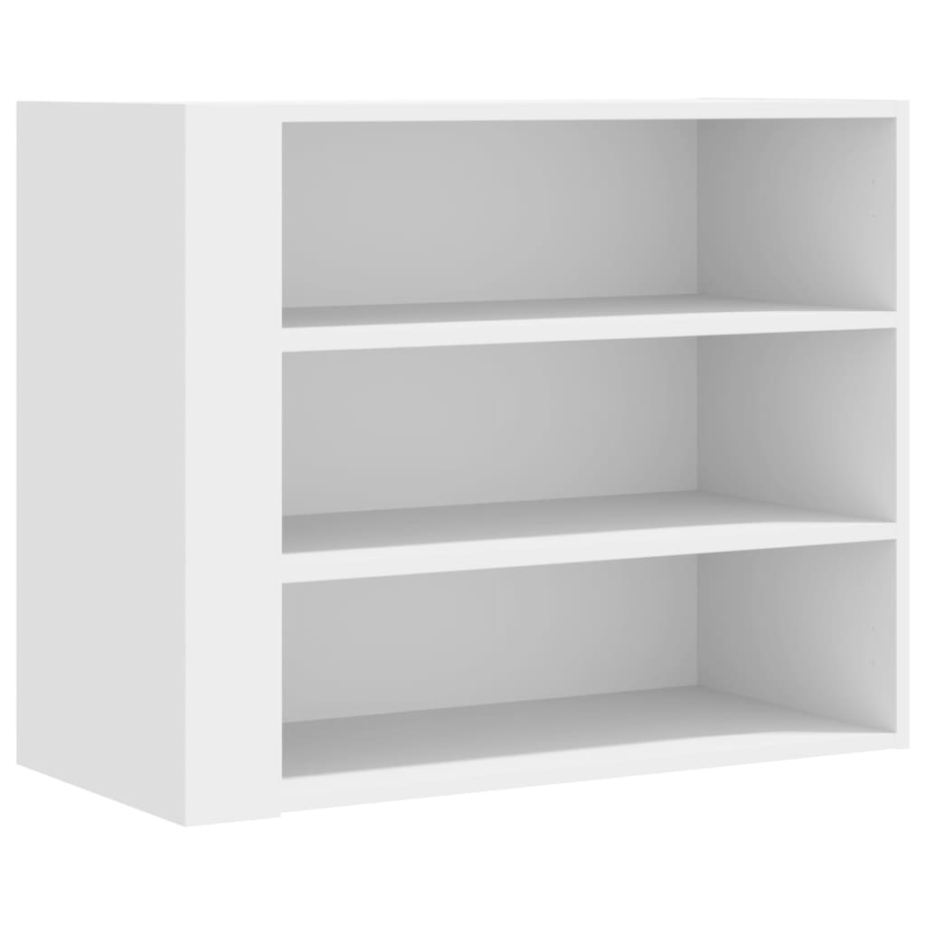 Armoire murale blanc 75x35x60 cm bois d'ingénierie