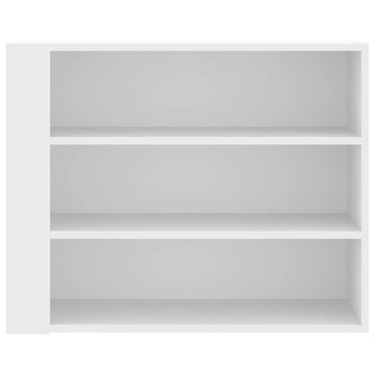 Armoire murale blanc 75x35x60 cm bois d'ingénierie