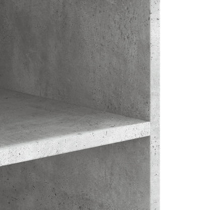 Armoire murale gris béton 75x35x60 cm bois d'ingénierie