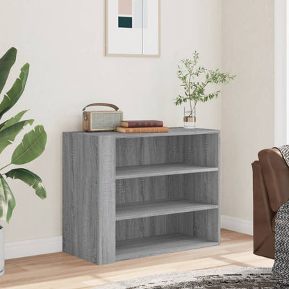 Armoire murale sonoma gris 75x35x60 cm bois d'ingénierie