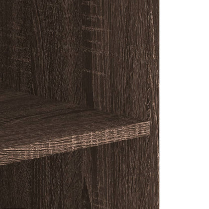 Armoire murale chêne marron 75x35x60 cm bois d'ingénierie