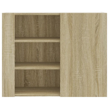 Armoire murale chêne sonoma 75x35x60 cm bois d'ingénierie