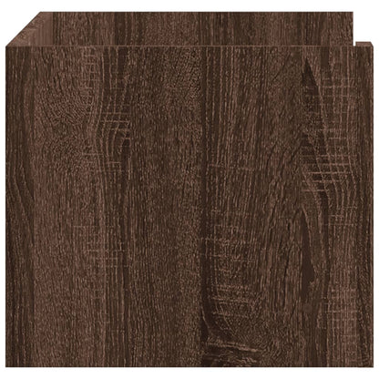 Étagère murale chêne marron 70,5x35x30,5 cm bois d'ingénierie