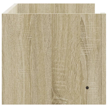 Étagère murale chêne sonoma 100x35x30,5 cm bois d'ingénierie