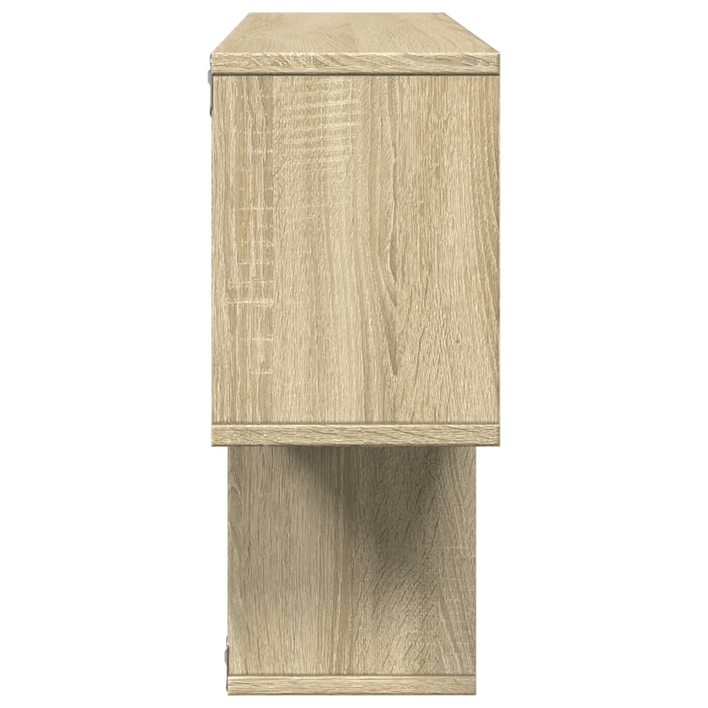 Étagère murale chêne sonoma 100x20x53 cm bois d'ingénierie