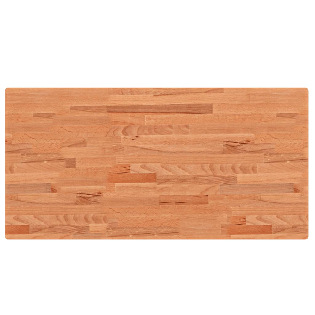 Étagère de vasque murale acier et bois massif de hêtre