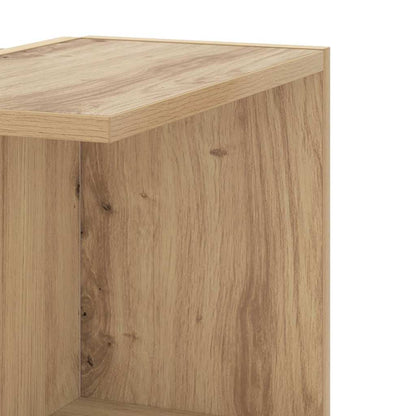 Étagère d'angle murale chêne artisanal bois d'ingénierie
