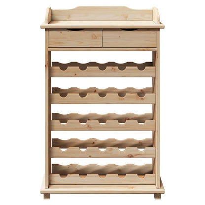 Étagère à vin 90 x 60 x 30 cm Bois de pin massif