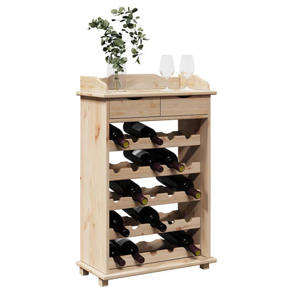 Étagère à vin 90 x 60 x 30 cm Bois de pin massif